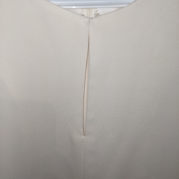 Cropped cap-sleeve top in 365 crepe - Picture 5 of 6